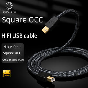 HiFi USB OTG Cable High Quality OCC Gold Plated Plug HiFi TypeA-B/C-B/A-A/C-A/C-C Shield USB Cable for DAC Decoder Amplifier