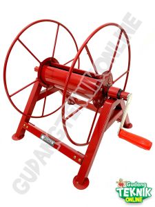 Tempat Gulungan Selang Air 50M 100M 200M SANCHIN ALDO PROQUIP Hose Winch / Alat Gulungan Penggulung Selang Air kompresor 50 100 200 meter Manual SANCHIN ALDO