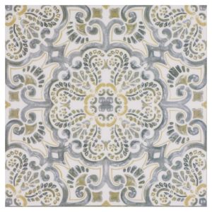 MUSASI 6pcs Waterproof Self Adhesive Floor Tile PVC 30x30cm Removable Floor Tile Stickers DIY Renovation Wear-resistant Peel  Stick Vinyl Stickers Bathroom Kitchen