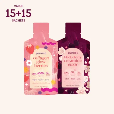 [Fade Dark Spots & Boost Hydration] Purest Co Collagen Glow Berries + Black Cherry Ceramide Elixir