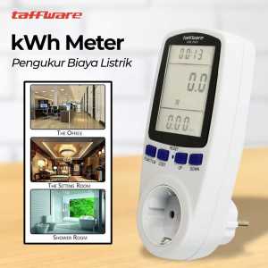 Taffware kWh Meter Stop Kontak Pengukur Biaya Listrik Rumah - KWE-PM01
