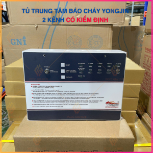 Tủ trung tâm báo cháy 2-24 kênh YONGJIN (Có tem kiểm định).