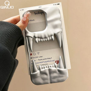 3D Pleated Hollow Tiger Tooth Matte Case For iPhone 17Air 17 16 15 14 Plus 13 12 11 Pro Max Heat Dissipation Shockproof Cover