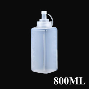 800/1000ML Large Caliber Squeeze Jam Bottle Sauce Vinegar Oil Gravy Ketchup Storage Bottle Kitchen Condiment Dispenser Gadgets