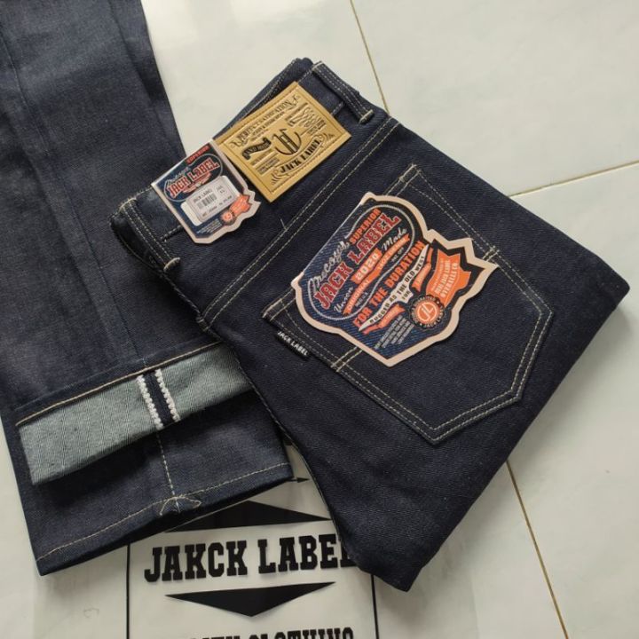 Celana Jeans Denim Selvedge 14 Oz (JACK LABEL DENIM PREMIUM)Celana