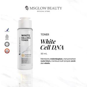 Ms Glow Toner Acne - White Caviar - White Cell DNA - Hydra Milk