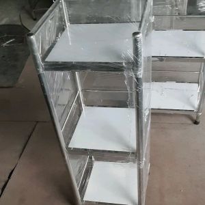 Kệ inox 3 tầng tấm nhiều kích thước khác nhau . Hàng dày dặn và chắc chắn