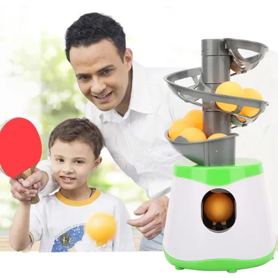 LIXADA Table Tennis Machine Automatic Working Ping Pong Launcher Portable for Playing