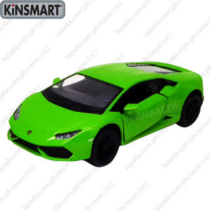 Kinsmart 1:36 Lamborghini Huracan LP610-4 Diecast Collectible Vehicles Model Toy Car RIC (15657) Raion Toys Car for Boys