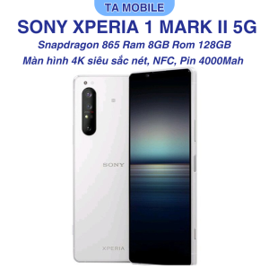 Điện thoai Sony Xperia 1 II 5G(X1 Mark 2) có NFC màn OLED 4K - Snapdragon 865 ram 8G