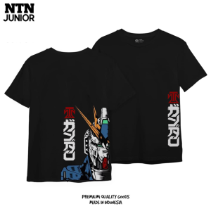 Kaos Anak Distro Laki Laki Series Gundam Remaja Tanggung Umur 7-16 Tahun