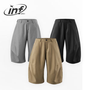 INFLATION brand 2025 spring/summer new suit shorts Cleanfit street workwear seven point casual pants