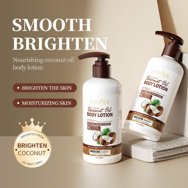 ROREC SADOER Nourishing Coconut Oil Body Lotion Hydrating Nourishing rorec-sadoer-nourishing-coconut-oil-body-lotion-hydrating-nourishing