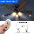 35T1 Ceiling Fan Remote Control Replacement for Harbor Breeze Allen Roth, 303.9MHz, 3-Speed, Light Dimmer, Learn Key, Replace FAN-11T FAN-53T FAN-HD L3HFAN35T FAN-35T L3HFAN35T1 FAN-35T1 (Remote Only). 