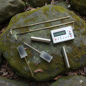 L-Rod Gold Detector | Long-Range Gold & Metal Scanner | Dowsing Rods for Deep Treasure Hunting
