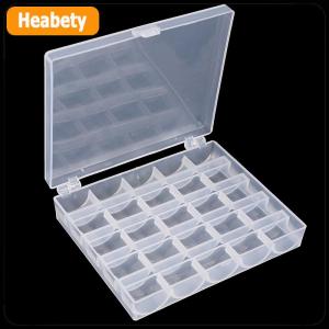 【2-3 days delivery】 25 36 Spools Bobbins Sewing Machine Empty Bobbin Case Organizer Storage Box