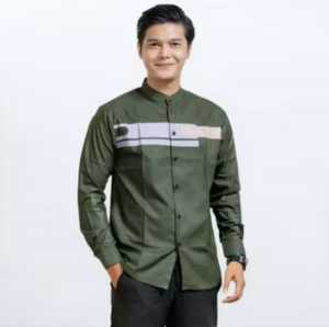 EDISI LEBARAN BAJU MUSLIM PRIA BAJU KOKO LENGAN PANJANG BAJU ATASAN KOKO HADROH AZZAHIR BAJU IDUL FITRI PRIA