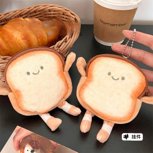 2 cái sáng tạo máy nướng bánh mì sang trọng nhẹ Ví đựng xu xách tay Ví nhỏ dễ thương Túi đựng tai nghe ba lô trang trí mặt dây chuyền