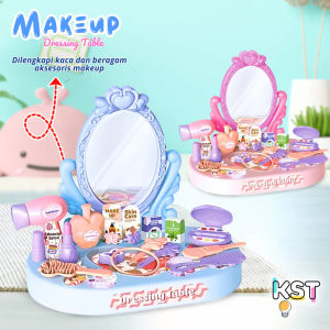 [KST] Mainan Makeup Salon Anak Dandanan Peralatan 28pcs Anak Perempuan Cewek Kado Ulang Tahun
