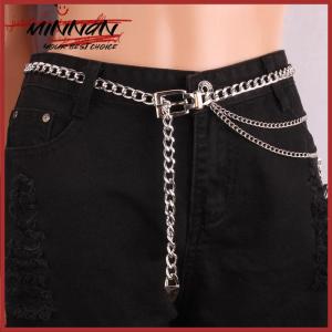 [minnan] เข็มขัดสายโซ่โลหะหลายชั้นสำหรับผู้หญิงสายรัดเอวชุดเดรสยาวมีพู่ห้อยยีนส์เข็มขัดคาดเอวสายรัดเอวผู้หญิงโซ่ร่างกายสำหรับผู้หญิง