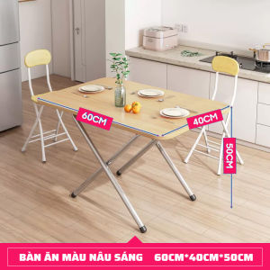 Bàn ăn bàn làm việc tiện lợi đa năng tiết kiệm không gian phong cách tối giản