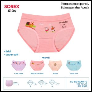 SOREX KIDS GIRL CD SK NA 401 - CELANA DALAM ANAK PEREMPUAN