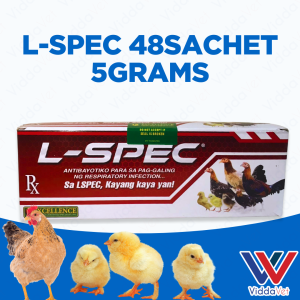 L SPEC 5G Sachet  Advanced Nutritional Support for Livestock Farmers to Enhance Animal Growth 48pcs 1box for animals