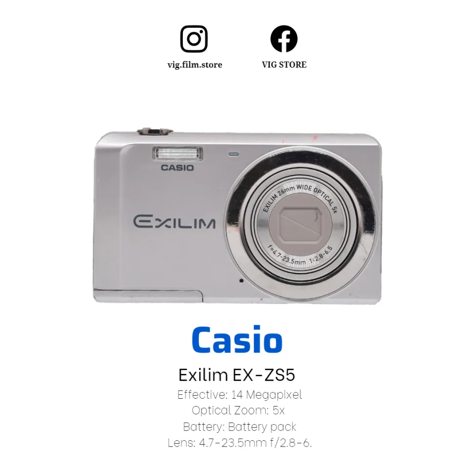 Máy ảnh kỹ thuật số Casio Exilim Ex-ZS5 | Lazada.vn