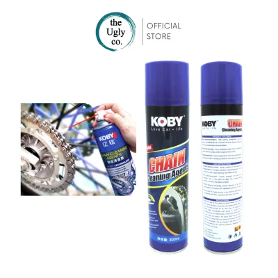 Chain Cleaner Spray 300ml Koby M244 for Motorcycle Bicycle Road Bike Degreasing