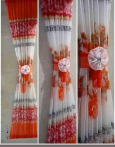 gorden jendela minimalis ikat kupu-kupu