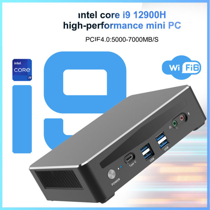 Intel 12th Gen MINI PC Core i9 12900H / i712700H / i51240P Windows 11