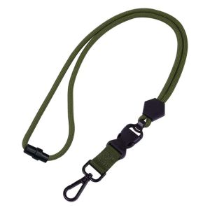 Breakaway Lanyard for Teachers & Office Staff - Heavy Duty Round Cord Adjustable Metal Hook for Keys
