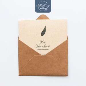 [COMBO 20 BỘ] Thiệp kraft vintagecao cấp chúc mừng sinh nhật tình nhân ngày nhà giáo 20/11...