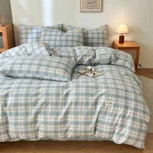 Dansunreve sọc Quilt Bìa 100% Chăn lông vũ bìa chất lượng khách sạn phong cách tối giản Comforter Bìa duy nhất/Nữ Hoàng/Vua/Cỡ Đại
