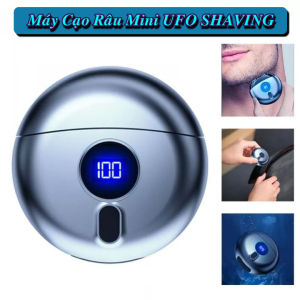 Máy Cạo Râu Mini UFO SHAVING Chống Nước IPX7 Cạo Khô Và Ướt Đa Năng - WorldMart