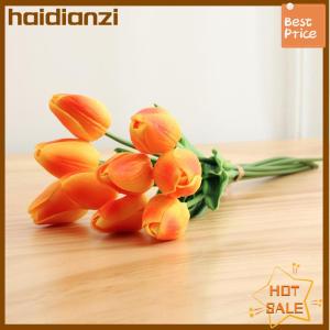 haidianzi Artificial Tulip Flowers False Bouquet Real Touch Home Wedding Party Decor