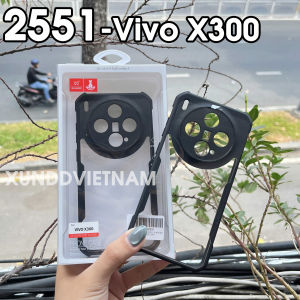 [Hỏa Tốc HCM] Ốp lưng XUNDD Vivo X300/ X300 Pro - Viền TPU Chống sốc Mặt lưng trong
