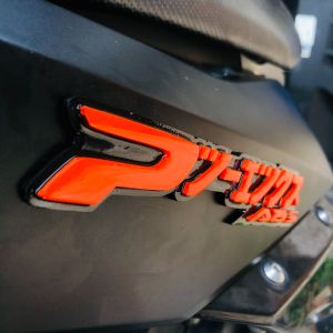 EMBLEM MOTOR HONDA PCX VERSI JEPANG VARIASI TIMBUL 3D BAHAN RESIN