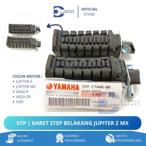 5TP KARET FOOT STEP BELAKANG JUPITER Z / VEGA R / VEGA ZR / FIZR / JUPITER MX / BAS STEP / BAR STEP