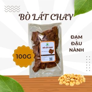 Bò lát chay 100g 500g đậu nành -Thực phẩm chay giàu đạm dễ chế biến