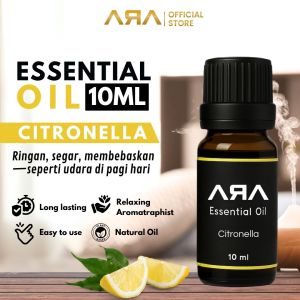 Rumah Wangi ARA - Essential Oil CITRONELLA Minyak Esensial Aromatherapy