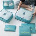 TAS TRAVEL 6in1 SERBAGUNA STORAGE TRAVEL BAG POUCH ORGANIZER MULTIFUNGSI KANTONG PENYIMPANAN PAKAIAN. 