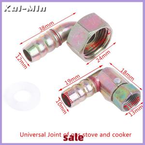 Kui-Min หม้อหุงก๊าซข้อต่อท่อร่วมสากลการเชื่อมต่อสี่ส่วนเกลียวภายในที่เชื่อมข้อศอก