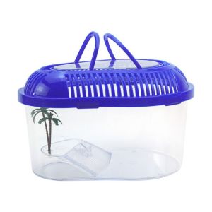OUTOPEN Bền 1 cái Nhựa Có tay cầm Hộ gia đình Bể Rùa Hộp đựng bò sát Lọ nhện Môi trường sống của rùa