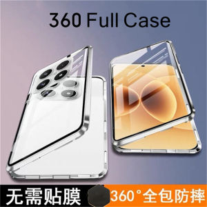 Case For Xiaomi 17T 360 Full Case Double Sided Adsorption Metal Capa Tempering Glass Protect Cover For Mi 17 T 5G