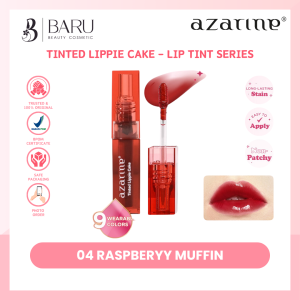 Azarine Tinted Lippie Cake Lip Tint 2.9ml Series Lip Tint Perona Bibir Ombre Lip Tinted Original BPOM