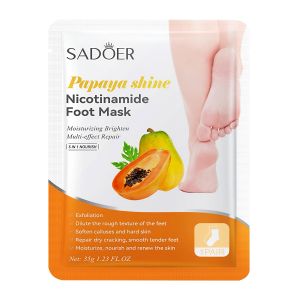 Happy🩵มาส์กมือ เท้า น้ำมันมะพร้าว บำรุงให้ผิวชุ่มชื้น SADOER