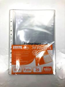 PP Pockets Bindex Ukuran F4 Plastik PP Pocket Bindex Ukuran Folio Sheet Protector PP Pocket Folio
