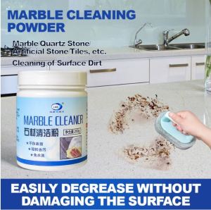 LKB Marble Cleaner Quartz Stone Cleaner Marble Stain Remover Countertop Tile Cleaning Polishing Powder