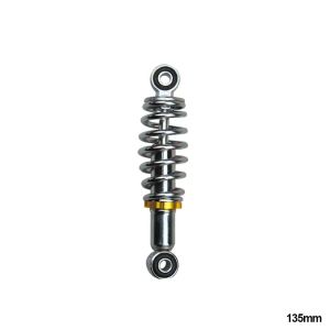 2pcs Universal Electric Bicycle Refitting Accessories Simple Rear Shock Absorbers 16/18/20cm Spring Shock Absorber Rear Suspension E-Bike Motorcycle Scooter